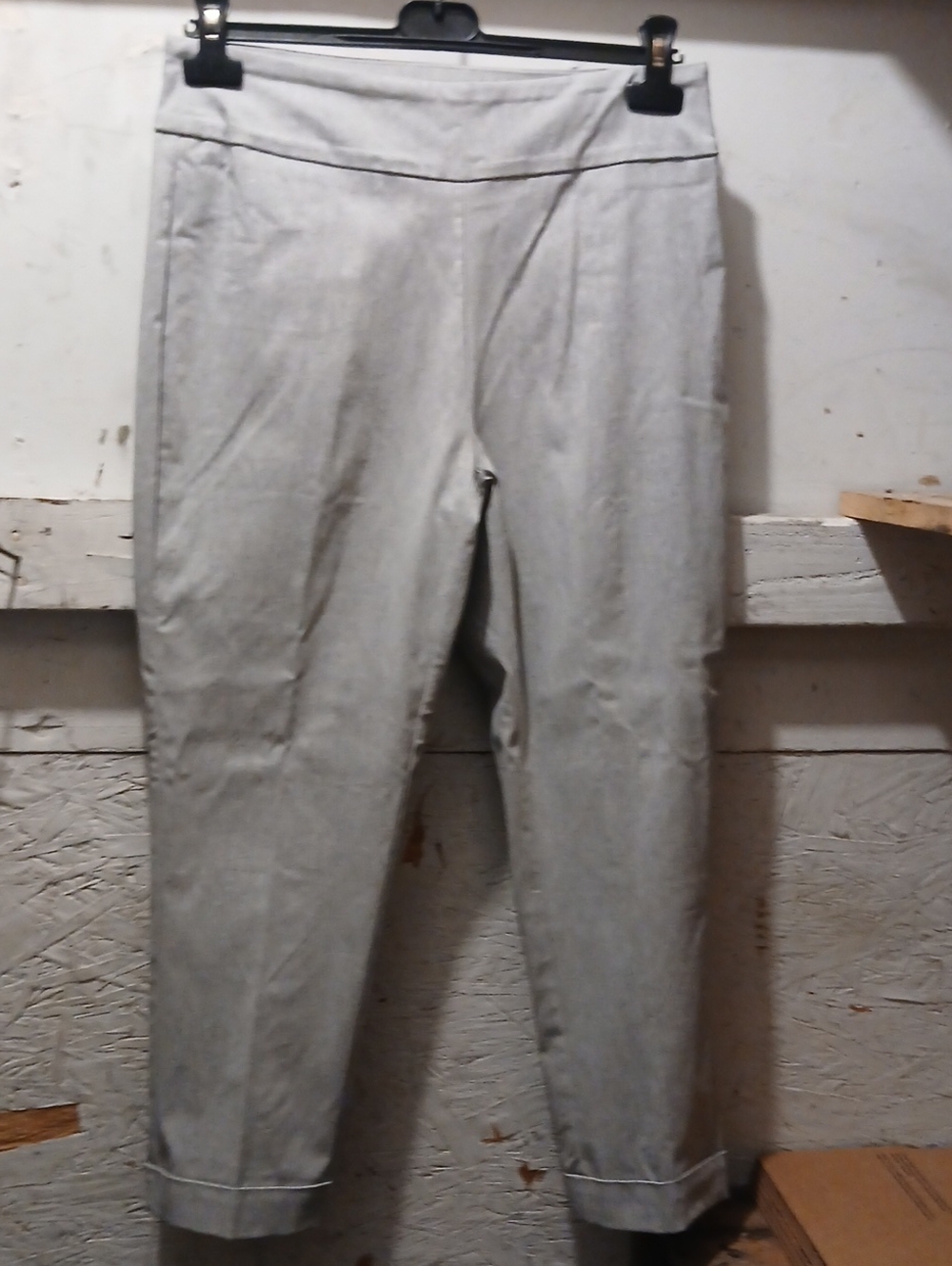 Tribal Light Gray Business Casual Stretch Pants Size 10